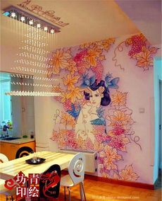 藝術(shù)與實(shí)用的融合 墻體彩繪、手繪墻與地坪工程的藝術(shù)革新